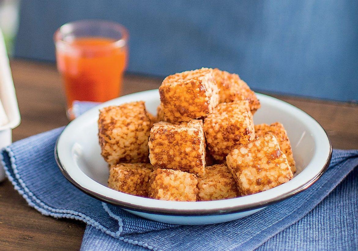 Aprenda o segredo para fazer dadinho de tapioca crocante